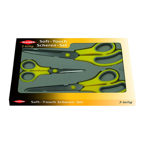 kleiber soft - touch 3- teilig schren set