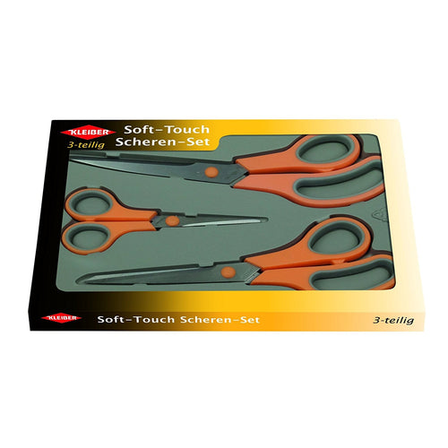 kleiber soft - touch 3- teilig schren set