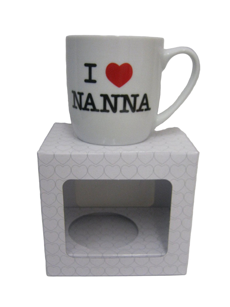 New Celebrations I Love Nanna Mug Red Heart 61761