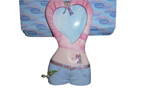 hippy chick photo frame