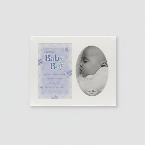 sentiment photo mount   special  baby boy