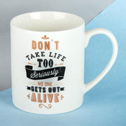 Widdop and Co Velvet Olive' Gift - Don't Take Life to Seriously