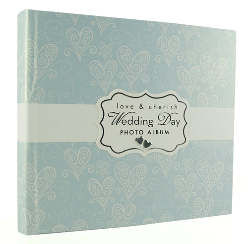 Love & Cherish Pearlised Paperwrap Wedding Photo Album