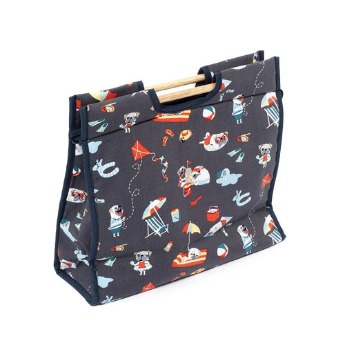 HobbyGift HGSB/170 | Premium Sewing Bag Pug Design