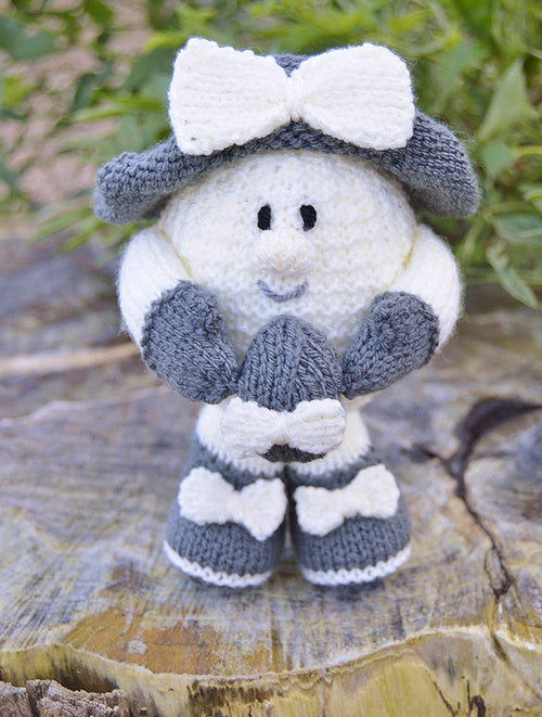 Knitting Pattern April The Easter Egg from Knitting by Post