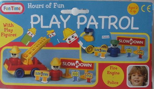 Play Patrol Police Set with play figures