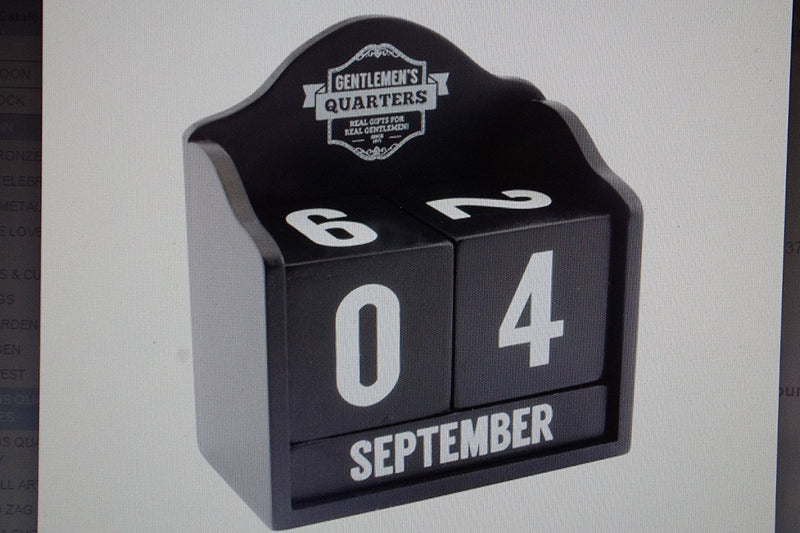 gentelmans quarters perpetual calendar x 1