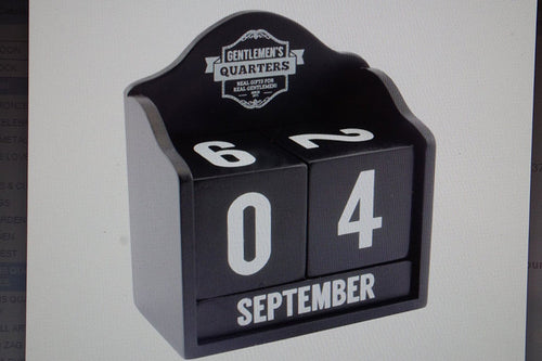 gentelmans quarters perpetual calendar x 1
