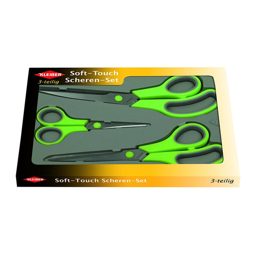 kleiber soft - touch 3- teilig schren set