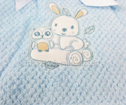 Baby Boys Girls Soft Touch Waffle Blanket Wrap In Multi Colours
