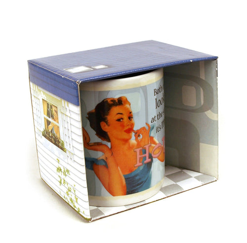 Fun Retro Style Mug House Design