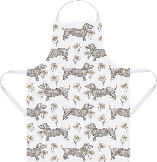 Thornback & Peel Dog & Daisy Apron, Cotton, Multicolor, 60 x 80 x 3 cm