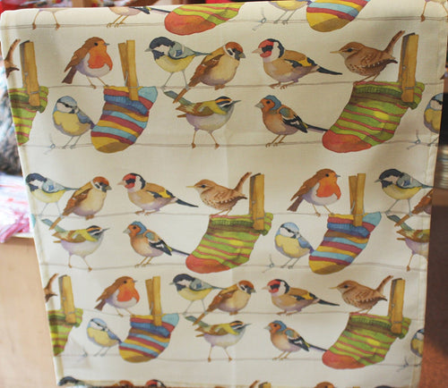 Emma Ball Garden Birds cotton Tea Towel
