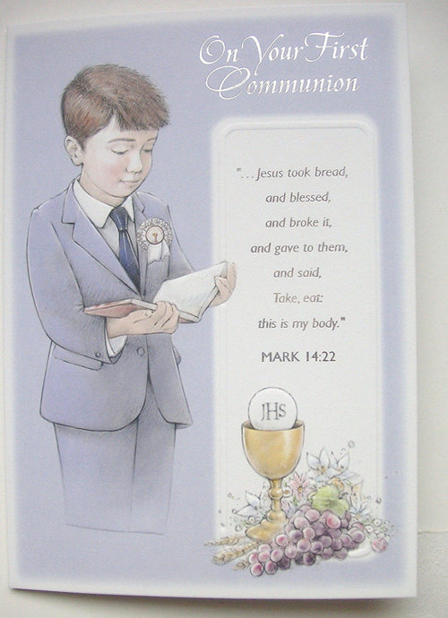 On your Communion Grandson HSC236
