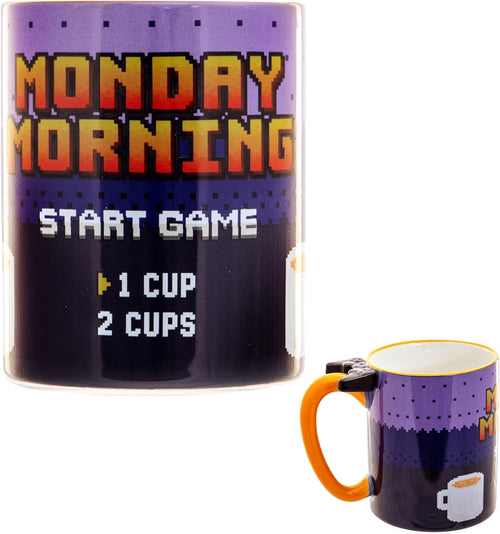 Boxer Gifts 'Monday Morning' Pro Gamer Mug | Awesome Gaming Themed Mug