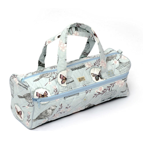 HobbyGift HGKB/111 | Premium Knitting Bag Birdsong Blue