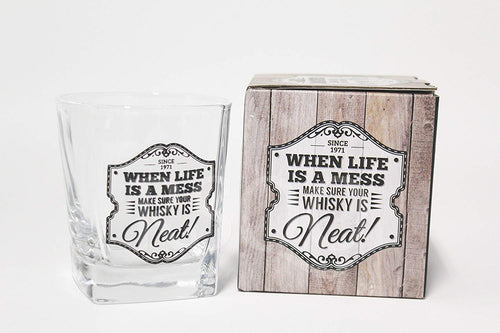 Gents quarts New Men's Whiskey Spirits Glass – 3 Designs