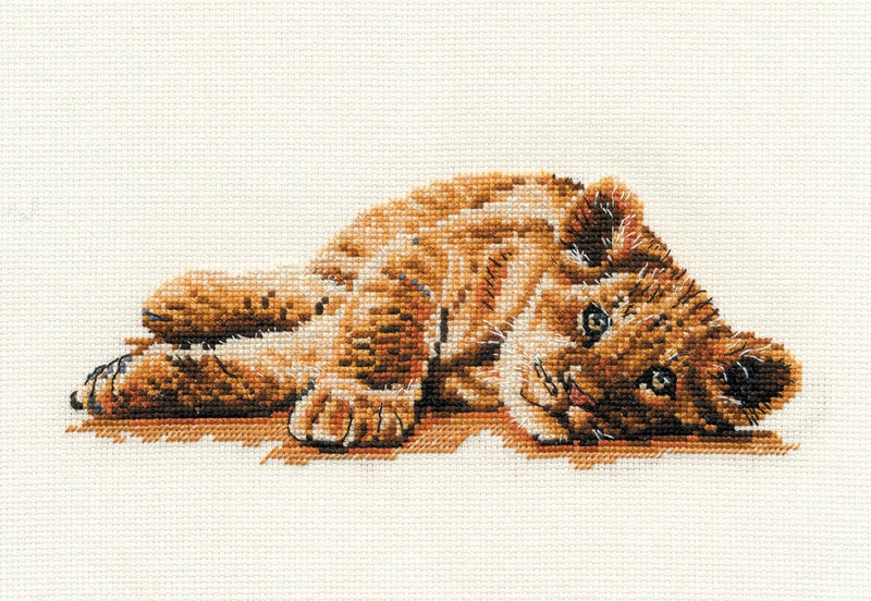 DMC Mischief 14 Count Cross Stitch Kit, Multi-Colour