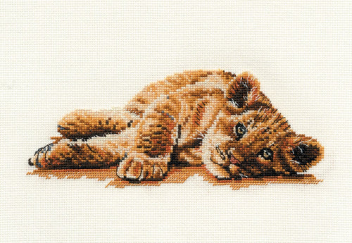 DMC Mischief 14 Count Cross Stitch Kit, Multi-Colour