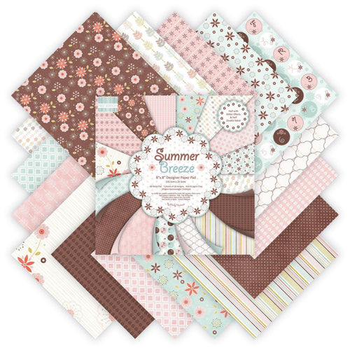 summer breeze 8x8 designer pad
