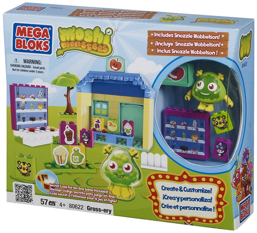 Mega Bloks Moshi Monsters Buildable Gross-ery Store