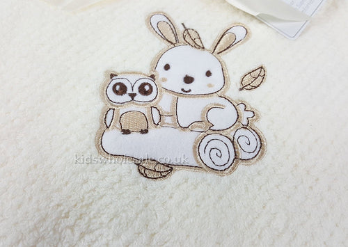 Baby Boys Girls Soft Touch Waffle Blanket Wrap In Multi Colours