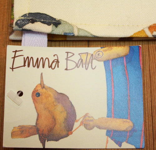 Emma Ball Garden Birds cotton Tea Towel