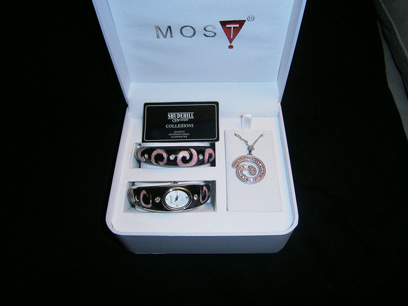 moss t watch necklace bracelit gift set most glam gift set