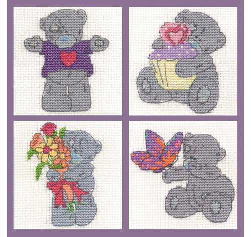 DMC Tatty Teddy Mini Kits Set Of 4 (Set B)