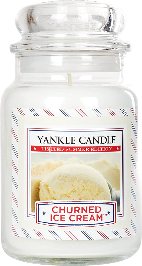 Yankee Candle, Ice Cream Scented Mason Jar Candle, Large Size