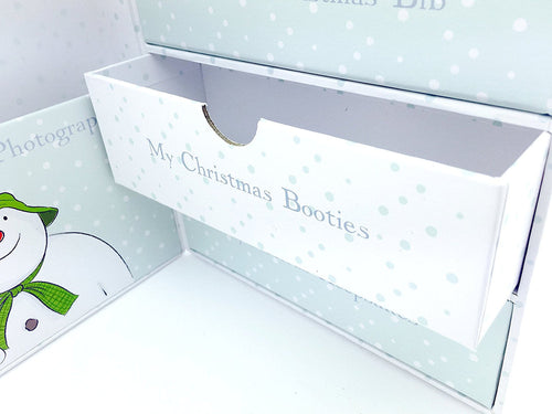 Baby's First Christmas Memories Keepsake Box Raymond Briggs Snowman