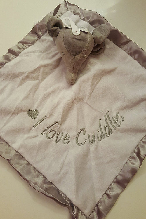 Elephant Comforter for Baby Girls and Boys