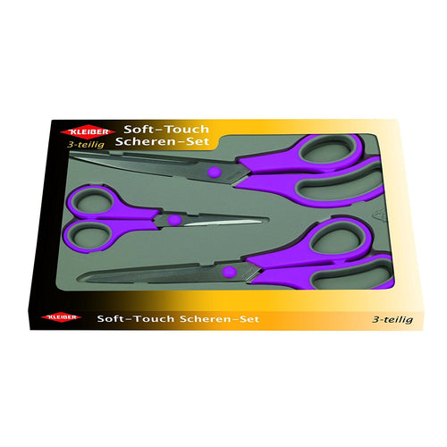 kleiber soft - touch 3- teilig schren set