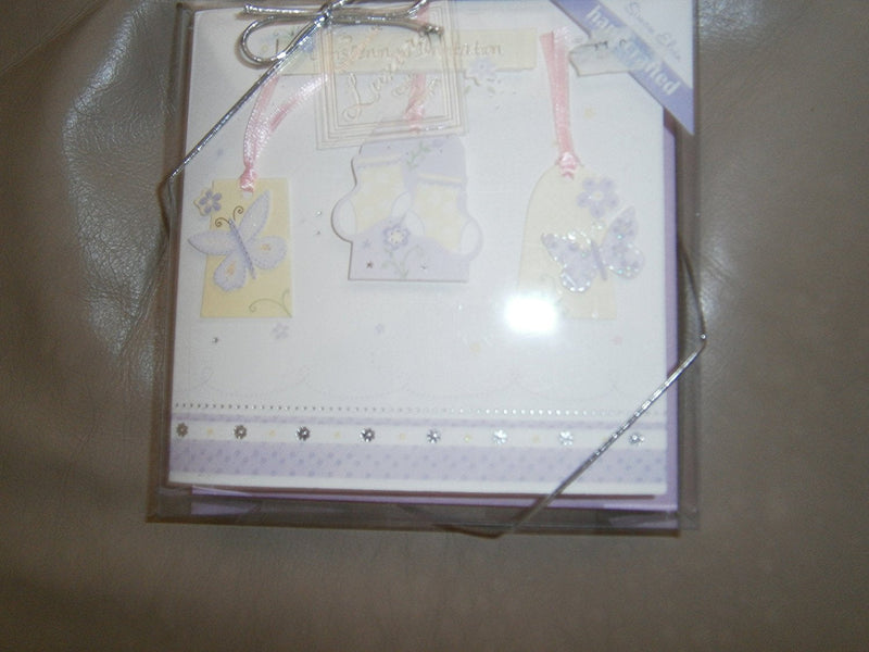 christening invitation hand crafted