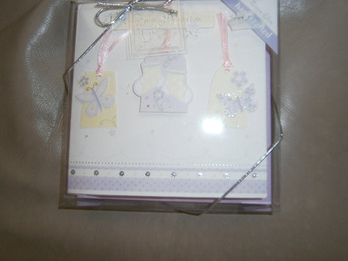 christening invitation hand crafted