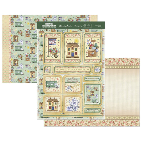 Hunkydory Crafts Hunkydory Celebrations A4 Topper Set-Home, Sweet, Home, Other, Multicoloured