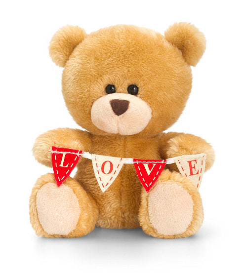 Keel 20cm Mini Valentines Bear assortment ONE PROVIDED AT RANDOM UNLESS SPECIFIED