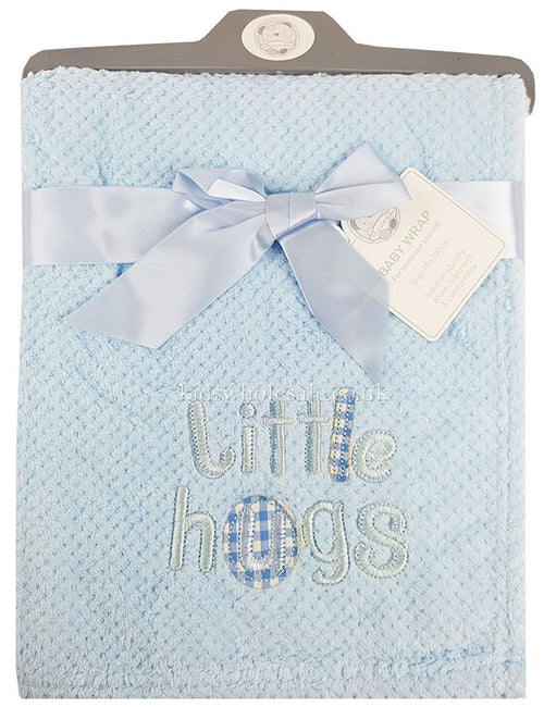 Baby Boys Girls Soft Touch Waffle Blanket Wrap In Multi Colours