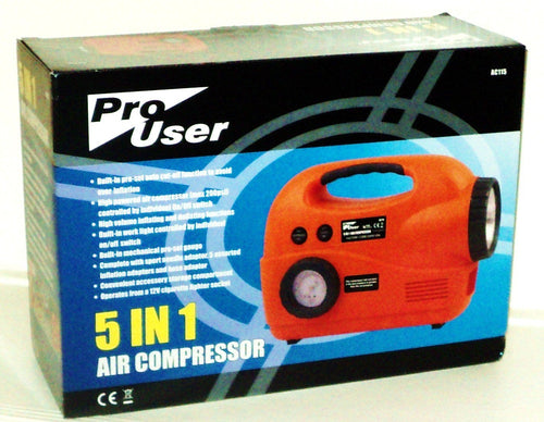 Pro User 5 in 1 Air Compressor