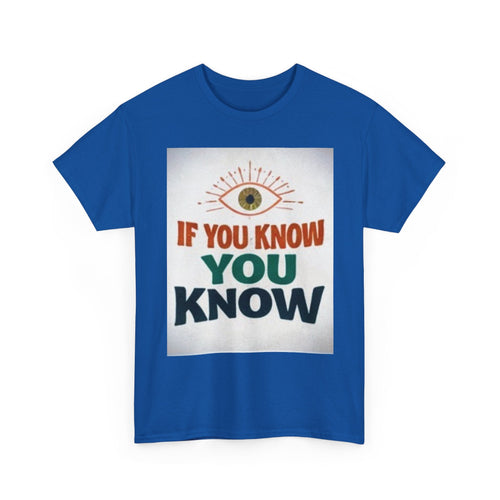 If You Know You Know Retro Eye Tee | Vintage Graphic T-Shirt