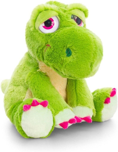 Keel Toys Hugasaurus 16 cm Dinosaur    T-Rex    green      Soft Plush Toy