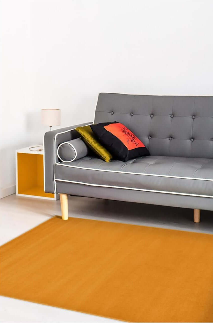 Maestro Solid Ochre Rug