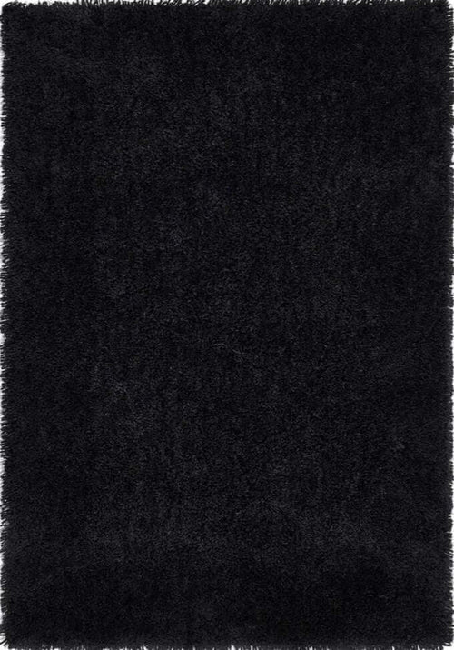 Chicago Black Shaggy Rug