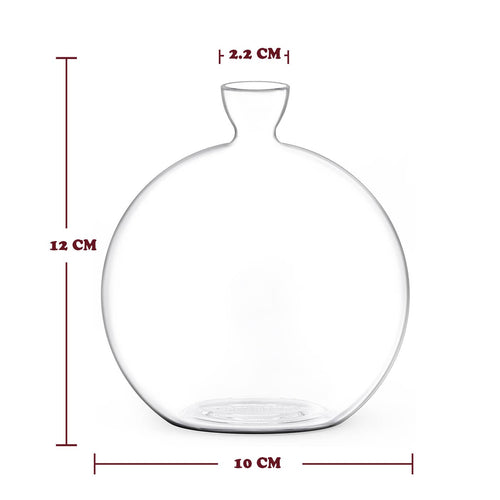 Hand-Blown Glass Vase for Acorns
