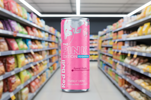 12 x Red Bull Energy Drink Editions Pink Sf - 250ML