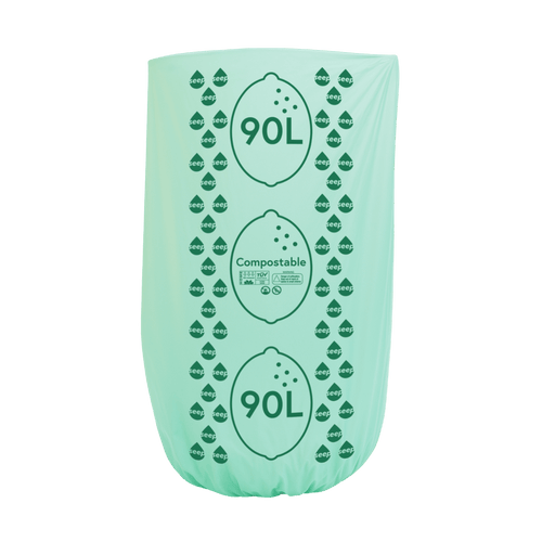 90L Compostable Garden Waste Bags – 10 Bags Per Roll, Plastic-Free