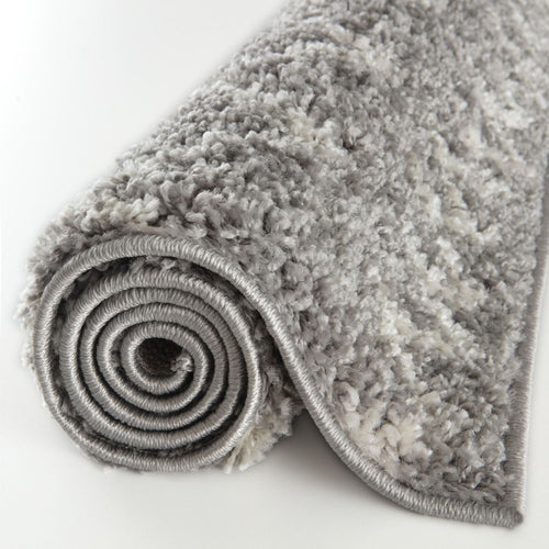 Moroccan Grey Shaggy Rug | 910
