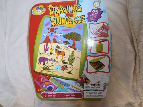 drawing suitcase 25 pieces