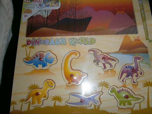 woodworks animal peg board 2 in one patterns various(large peg board)