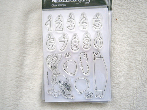 kanban clear stamps birthdays
